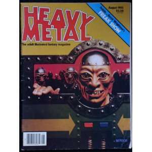  Heavy Metal August 1982 The Incal Light Books