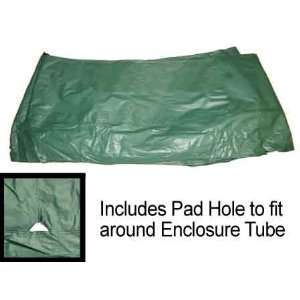   Trampoline Safety Pad, 10 in. WIDE GREEN Trampoline Parts JK14CP 10G