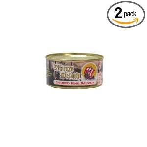 VIKINGs DELIGHT Salmon King , 3.75 Ounce Tins (Pack of 2)  