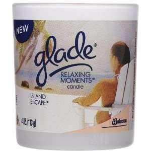  Glade Relaxing Moments Jar Candle, Island Escape