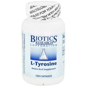  ltyrosine 100 capsules by biotics research Health 