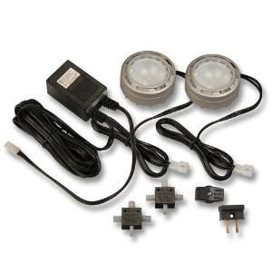   Accent Light Kit, 2/Pack, Nickel   CLEARANCE SALE