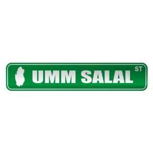   UMM SALAL ST  STREET SIGN CITY QATAR