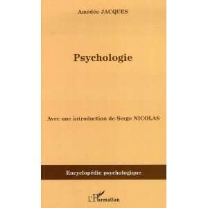  Psychologie (French Edition) (9782296010314) AmÃ©dÃ©e 