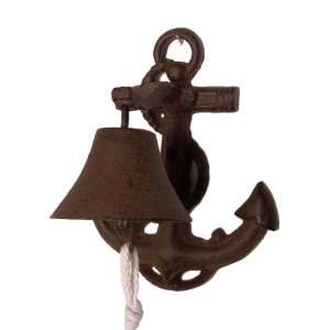  Cast Iron Bell Boat Anchor Rust 