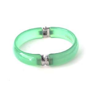   ] Lovely & Cute One touch Translucent Jelly Bracelet / Mint. Jewelry
