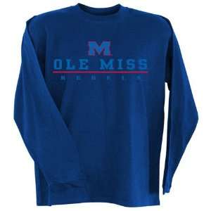  Cadre Mississippi Rebels Cadre Embroidered Long Sleeve Tee 