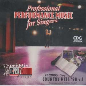   Music For Singers Sing Country Hits 98 V.1 Various Music