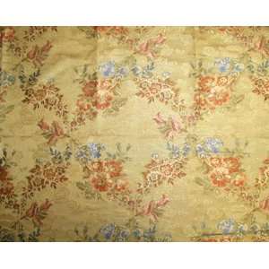  Lampasso Jacquard Gold Fabric By The Yard Arts, Crafts 