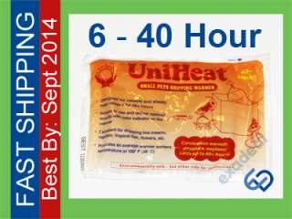 UniHeat 40 Hour Shipping Warmer Heat Pack Reptile Plant Insect Egg 