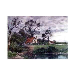 Country Cottage Poster Print 