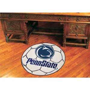     Penn State Nittany Lions NCAA Soccer Ball Round Floor Mat (29