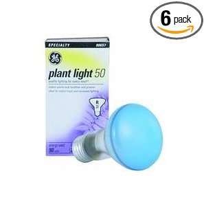  GE 41624 6 Plant Light A19, 60 Watt, 6 Pack