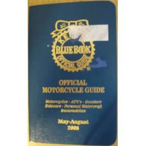   Motorcycle Guide 2008 (May August, Vol 32) Kelly Bule Book Books