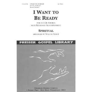 Want to be Ready  Books