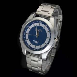 Hot Selling Quartz Movement Mens Charming Stainless Steel Wrist Watch 