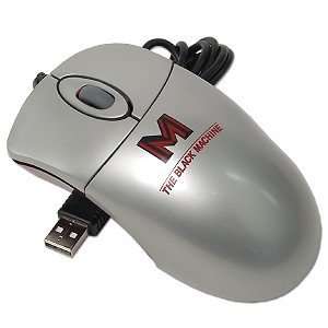    3 Button PS/2 USB Optical Scroll Mouse (Silver) Electronics