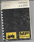 Massey Ferguson MF 20C Tractor Owners Manual 1448 409 M1