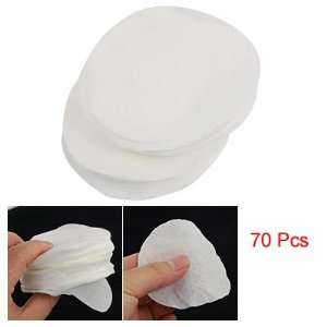    70 Pcs White Round Facial Clean Cotton Pads for Make Up Beauty