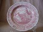   Collection Georgian Series Woodman Red/Cranberry Dinner Plate  