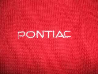 Vintage Pontiac Sweater Shirt in Excellent Shape  