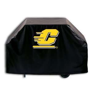 Central Michigan Chippewas Logo Grill Cover on Black Vinyl  