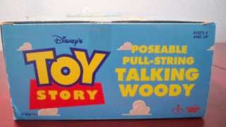   Toy Story Woody Poseable (Not Working) Pull String Talking 1st Ed Doll