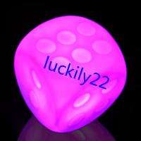 Color Changing dice LED Candle Lamp lights LED S1  