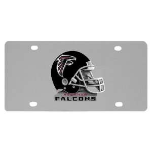 Atlanta Falcons Stainless Metal License Plate  Sports 