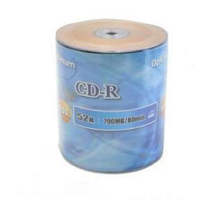   CDR Media Discs (OPT282600000) 80Min/700MB in 100 Pack Tape Wrap