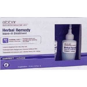  Abba Herbal Remedy Volume Leave In Treatment ( 4pc Pack 