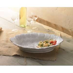  Mud Pie Gifts  105160 Embossed Shell Serving Bowl 