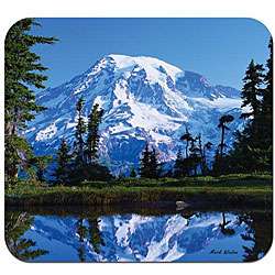 Mountain Reflection Deluxe Antimicrobial Mouse Pad  