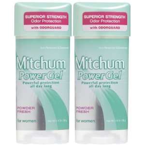 Mitchum Anti Perspirant & Deodorant for Women, Clear Gel, Powder Fresh 