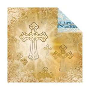  Moxxie Faith Double Sided Paper 12X12 Lighted Cross 12 
