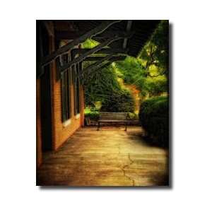  Depot Bench I Giclee Print