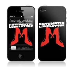  Music Skins MS ALL20133 iPhone 4  Automatic Loveletter 