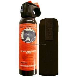 UDAP Bear Pepper Spray w/ Holster LEGAL IN NY 12VHP  