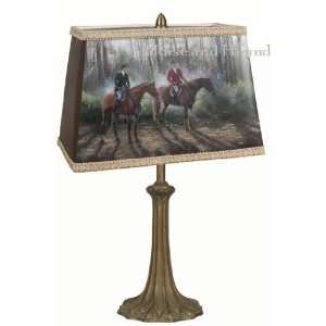   Foxhunt Luminare Lampshade by Susan Sponenberg