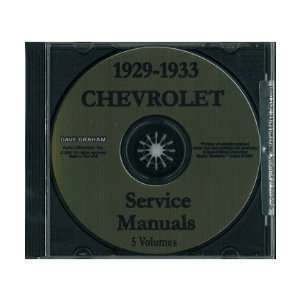  1929 1930 1931 1932 1933 CHEVY PICKUP TRUCK Service Manual 