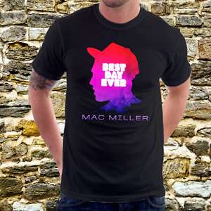 BEST DAY EVER Mac Miller T Shirt Rap Hip Hop Tee A5B  