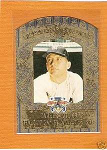 Mickey Mantle Collection Gold Promotional Card #74  