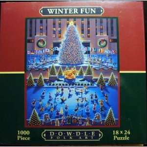   Puzzle   Winter Fun (Prior Name   Winter in New York) Toys & Games