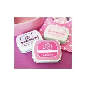 Sweet Sixteen (or 15) Personalized Mint Tins