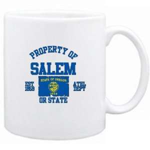   Property Of Salem / Athl Dept  Oregon Mug Usa City