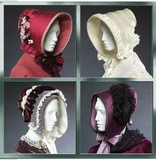 Ladies English Bonnet/Hat PATTERN Civil War/Victorian  