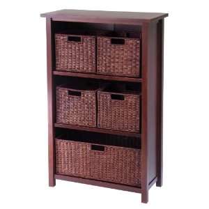  Milan 6pc Cabinet/Shelf and Baskets; Shelf, One Basket, 4 