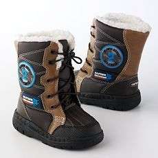 Toddler Boys Brown Carters Winter Boots Grizzlie Size 7  