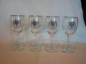 Wine Glasses Golf Design Encore Group Set of 4  