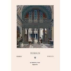  Roman Interior   Paper Poster (18.75 x 28.5)